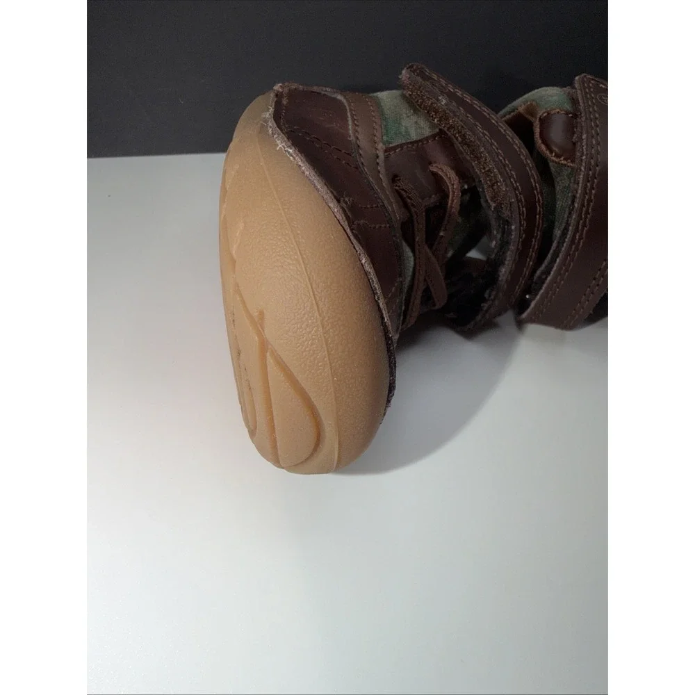Stride Rite Baby-Boy's Sm Talley First Walker‎ Shoe - Size 5 M Camo Hook/Loop